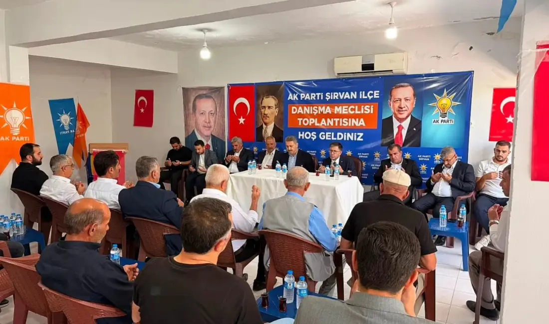 Siirt’in Şirvan ilçesinde, Belediye Başkanı Necat Cellek’in vefatının ardından belediye