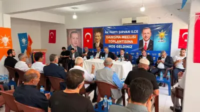 Siirt’in Şirvan ilçesinde, Belediye Başkanı Necat Cellek’in vefatının ardından belediye