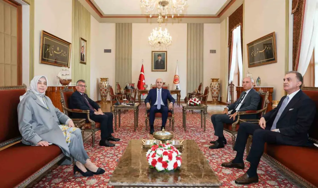 TBMM Başkanı Numan Kurtulmuş, ’Terörsüz Türkiye’ süreci kapsamında yapılacak yasal