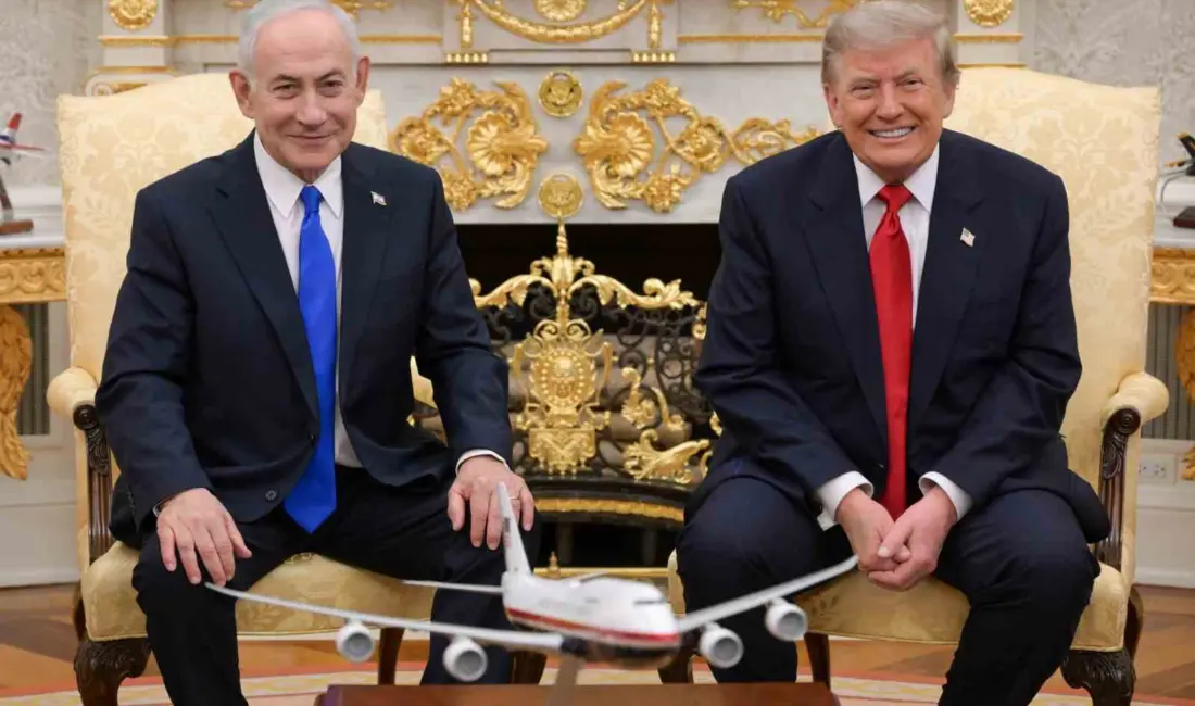 ABD Başkanı Donald Trump ve İsrail Başbakanı Binyamin Netanyahu, ABD