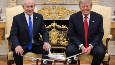 ABD Başkanı Donald Trump ve İsrail Başbakanı Binyamin Netanyahu, ABD