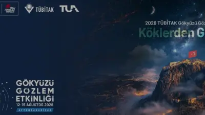 TÜBİTAK 28'inci Gökyüzü Gözlem Etkinliği için başvurular başladı. 12-15 Ağustos'ta