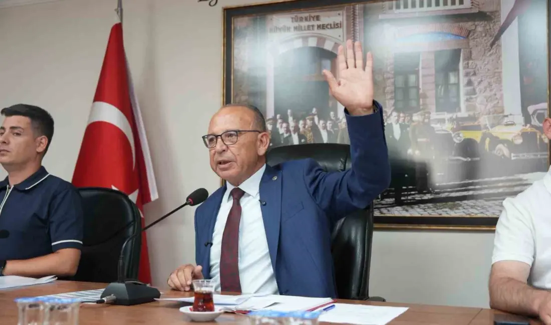 Turgutlu Belediyesi Temmuz Ayı Meclis Toplantısı’nda kardeş şehir protokolünden personel