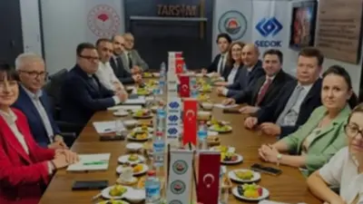 Arnavutluk ve Suriye heyetleri, Türkiye'nin tarım sigortaları ve doğal afet