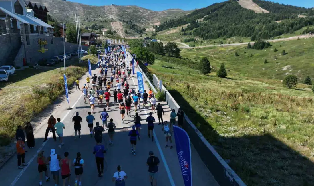 Uludağ’da bu yıl dokuzuncusu düzenlenen Uludağ Premium Ultra Trail’in ana