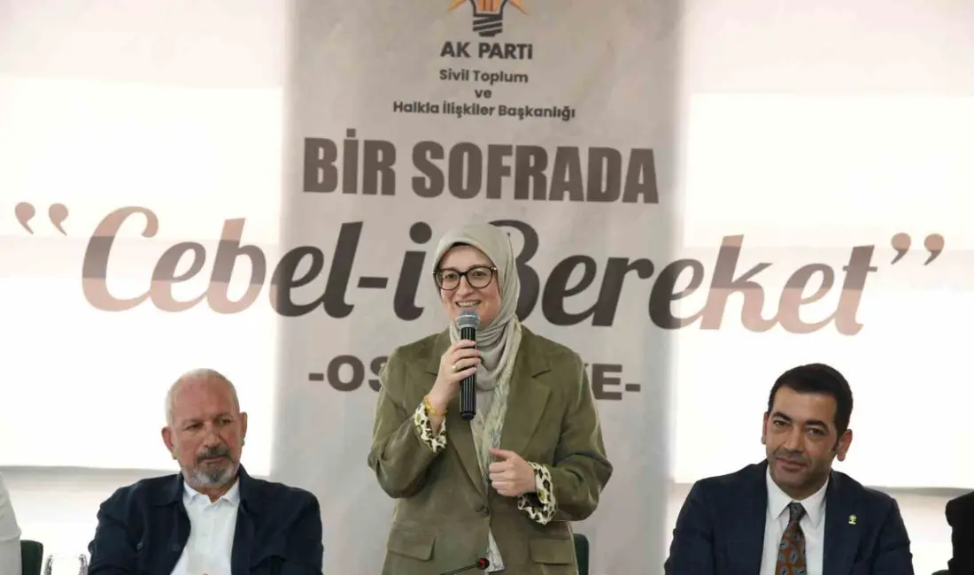 AK Parti Genel Başkan Yardımcısı Belgin Uygur, “Haklının güçlü olduğu
