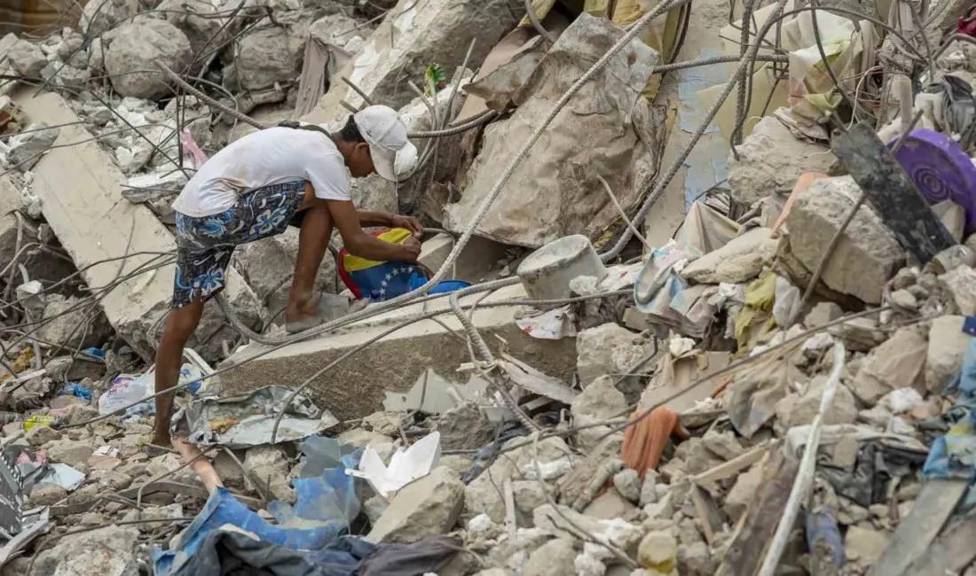 Venezuela’da 24 Haziran’da meydana gelen depremlerde hayatını kaybedenlerin sayısı 5