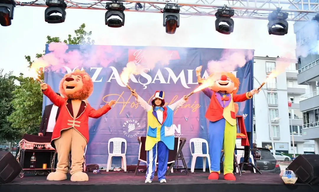 Yeşilyurt Belediyesinin, yaz mevsimini kültür, sanat ve eğlenceyle buluşturmak amacıyla