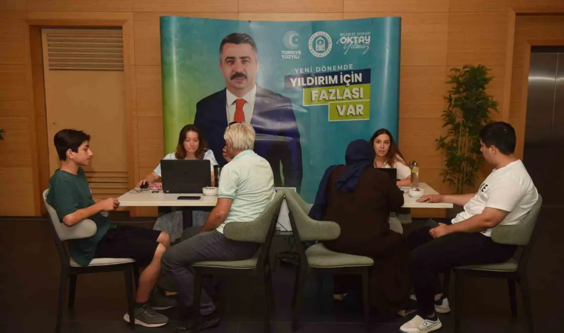 Yıldırım Belediyesi, LGS sınav sonuçlarının açıklanmasının ardından tercih yapacak öğrencilere