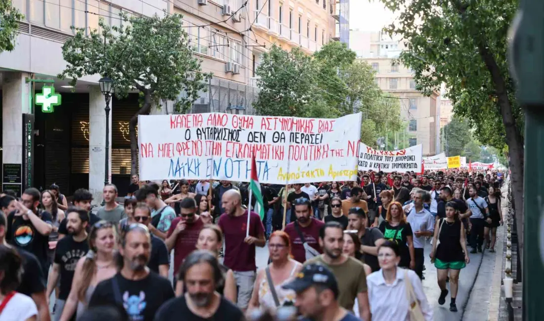 Yunanistan’da 8 Temmuz’da polis müdahalesi sırasında açılan ateş sonucu ağır