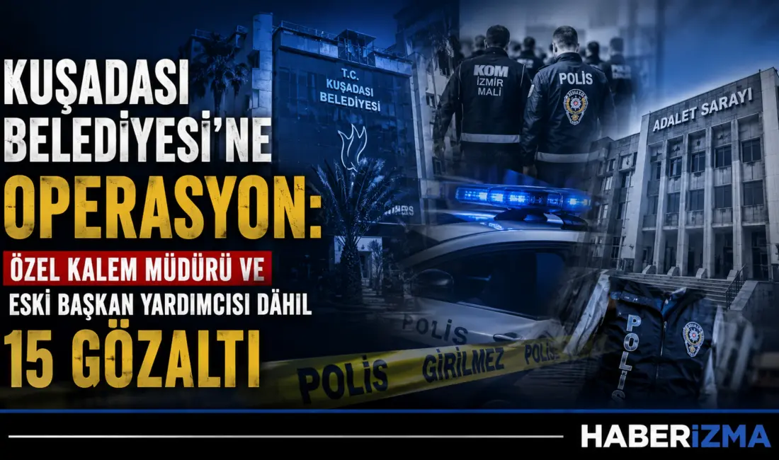 İstanbul Cumhuriyet Başsavcılığı tarafından Kuşadası Belediyesi ile bağlantılı "rüşvet" ve