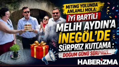 İYİ Parti Genel İdare Kurulu (GİK) Üyesi Melih Aydın, Eskişehir’de