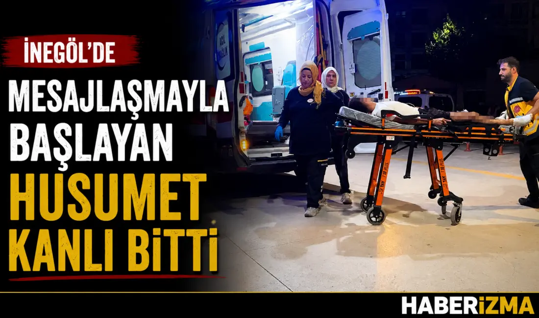 Bursa’nın İnegöl ilçesinde mesajlaşma nedeniyle aralarında husumet oluşan arkadaşını tüfekle