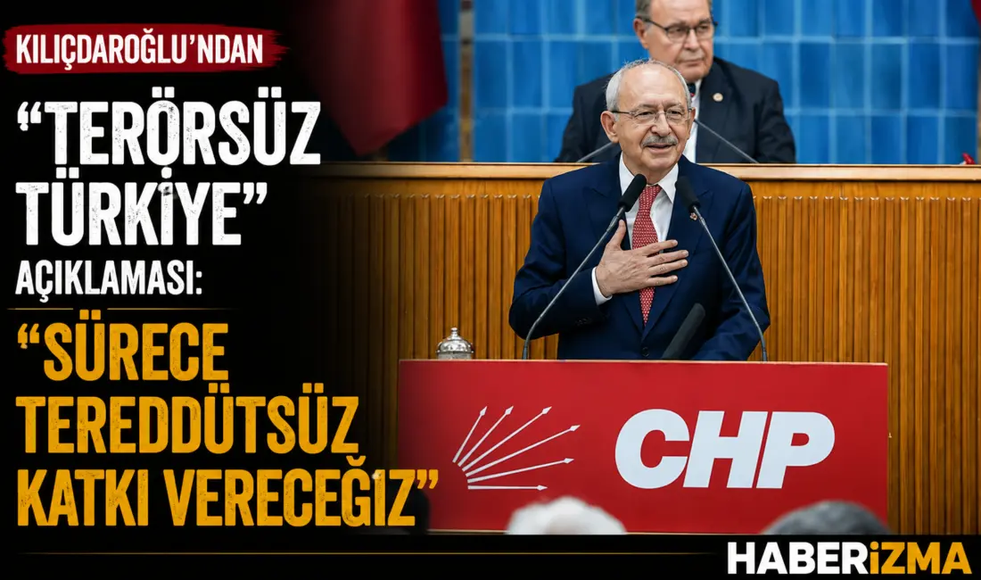 CHP Genel Başkanı Kemal Kılıçdaroğlu, "Terörsüz Türkiye" sürecine ilişkin yaptığı
