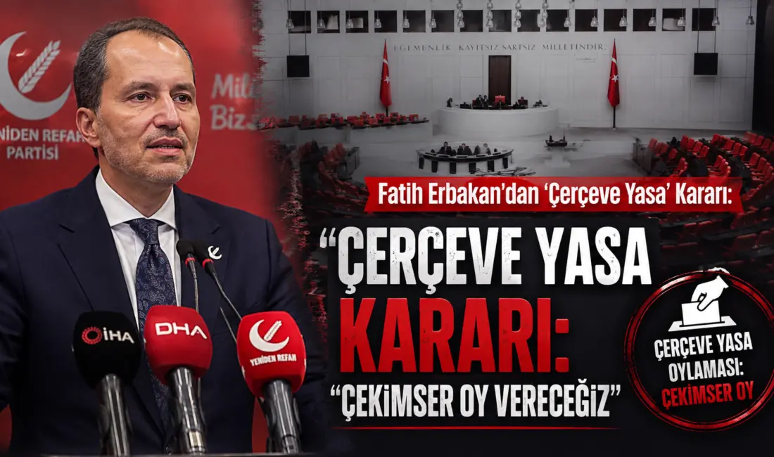 Yeniden Refah Partisi Genel Başkanı Fatih Erbakan, kamuoyunda "Terörsüz Türkiye"
