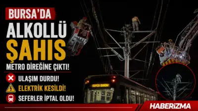 Bursa’da iddiaya göre alkol aldıktan sonra “düşmanlarım var” diyerek metro
