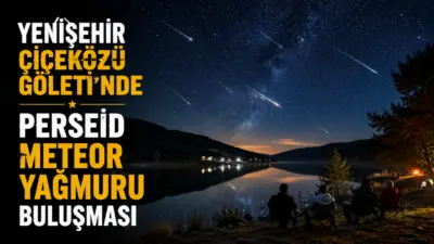 Bursa'nın Yenişehir Belediyesi, gökyüzünün en görkemli doğa olaylarından biri olan