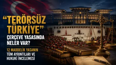 Kamuoyunda “Terörsüz Türkiye çerçeve yasası” olarak adlandırılan Milli Dayanışma ve