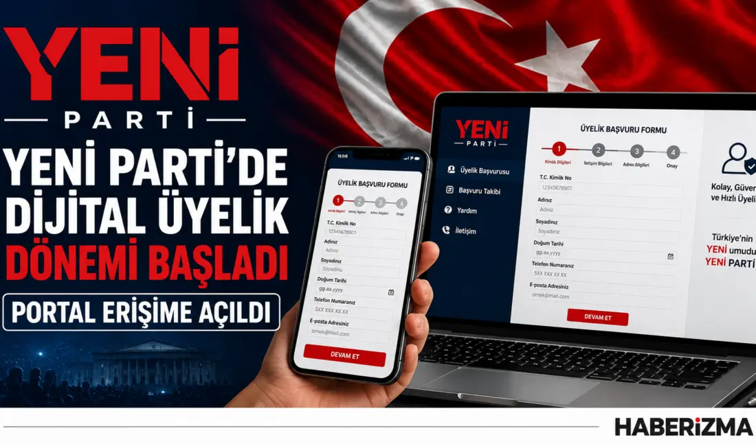 Kuruluş sürecini tamamlayarak Türkiye genelinde örgütlenme hamlesine hız veren YENİ