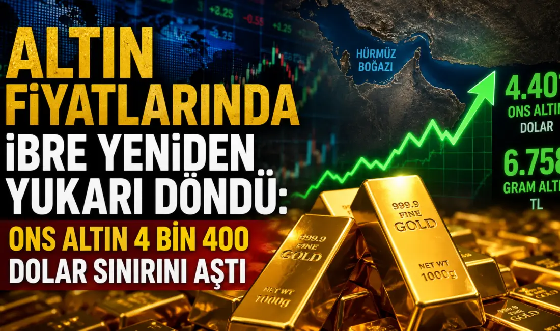 Dünkü seans kayıplarının ardından altın fiyatları küresel piyasalarda yeniden güçlü