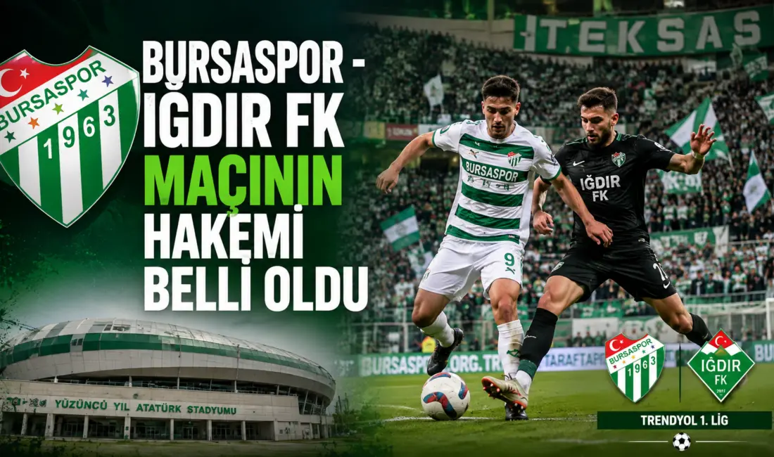 Trendyol 1. Lig'in 2. haftasında Bursaspor'un sahasında Alagöz Holding Iğdır