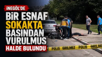 Bursa’nın İnegöl ilçesinde başından vurulmuş halde ağır yaralı olarak bulunan