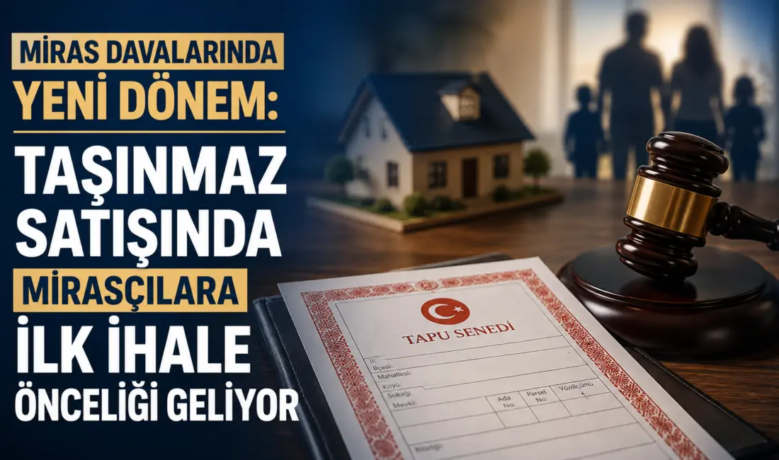Miras kavgaları nedeniyle yıllarca süren davaların ardından gayrimenkullerin değerinin çok