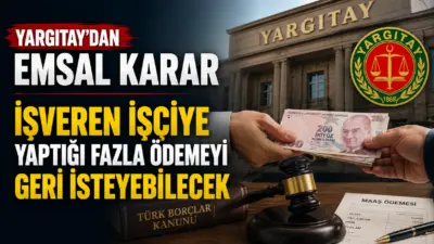 İşçiye yanlışlıkla veya hatalı yapılan fazla ödemeler, Türk Borçlar Kanunu’nun