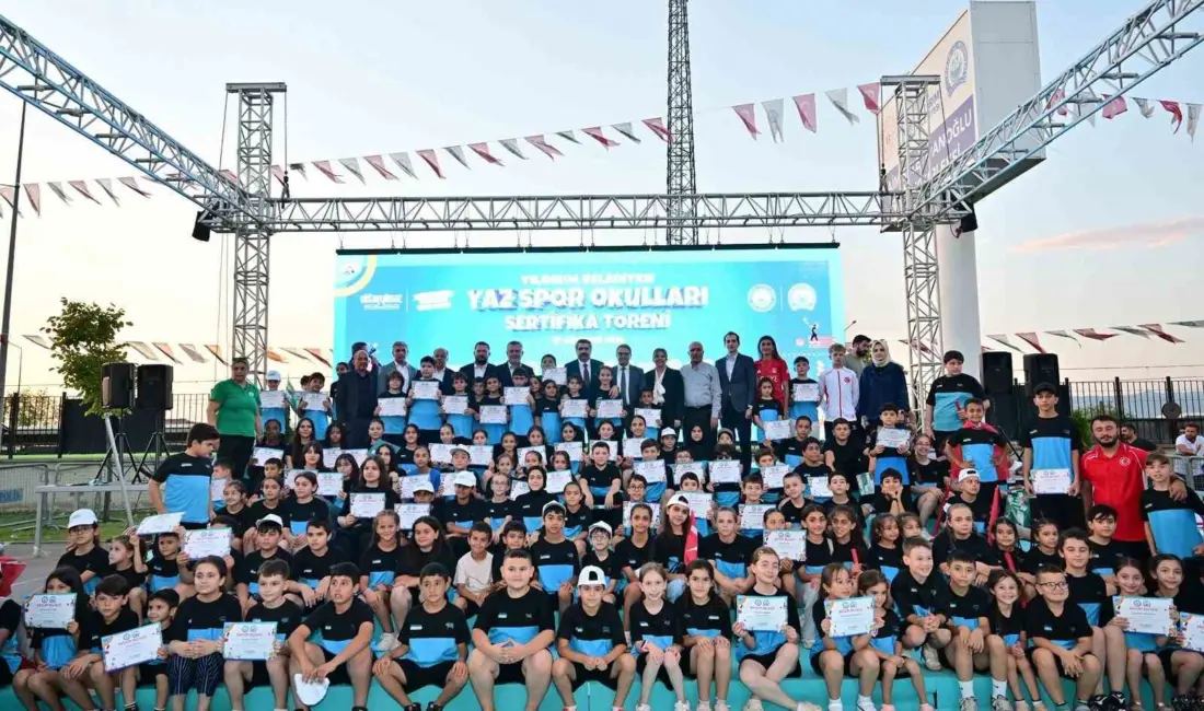 Yıldırım Belediyesi’nin çocukların yaz tatilini verimli şekilde geçirmeleri için düzenlediği