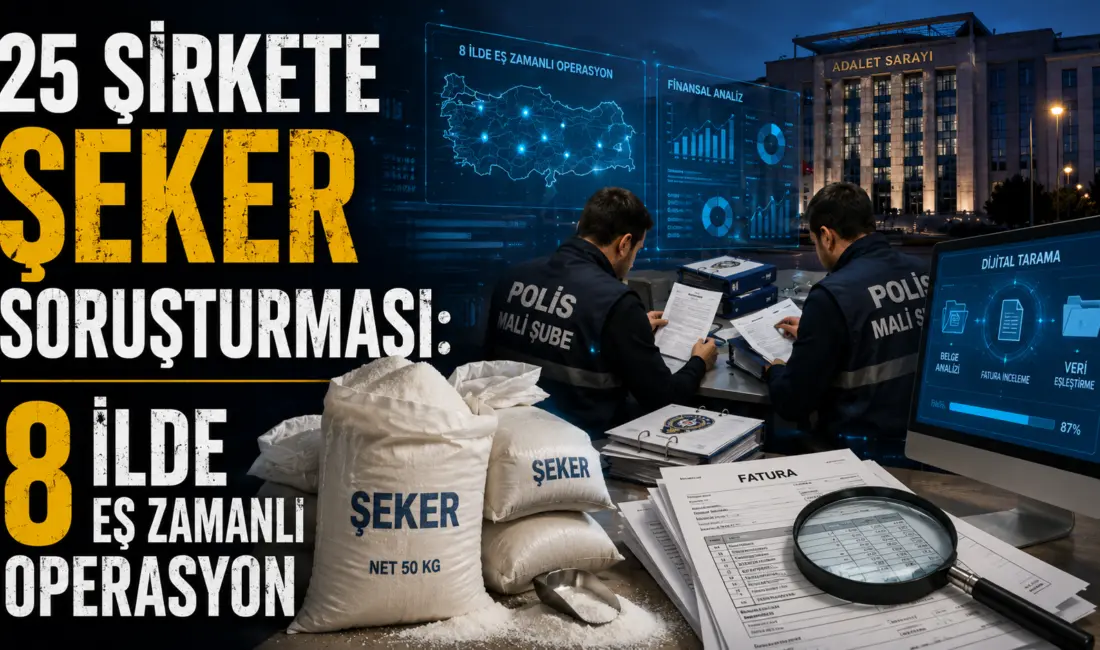 Nişasta bazlı şeker (NBŞ) üretimi ve ticaretinde usulsüzlük yapıldığı, iç