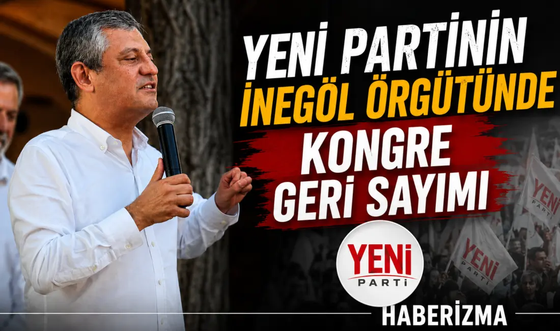 Özgür Özel öncülüğünde kurulan YENİ Parti'nin İnegöl örgütü, 20 günde