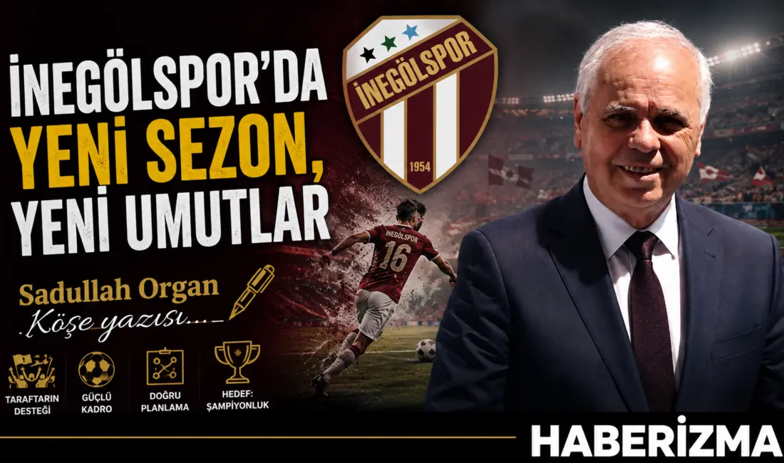 İnegölspor, yenilenen kadrosu ve taze bir heyecanla yeni sezona adım
