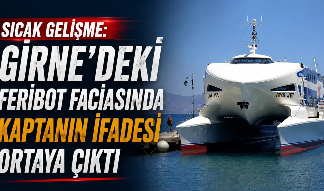 Kuzey Kıbrıs Türk Cumhuriyeti (KKTC) Girne açıklarında 8 kişinin hayatını