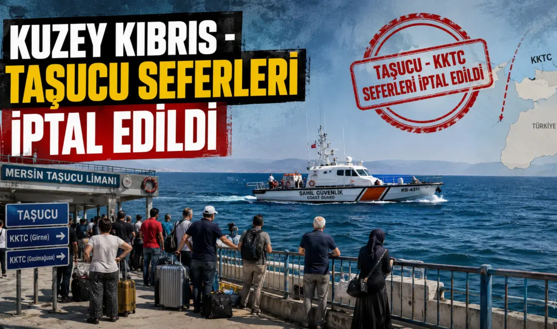 Kuzey Kıbrıs Türk Cumhuriyeti (KKTC) Girne açıklarında 267 kişinin bulunduğu