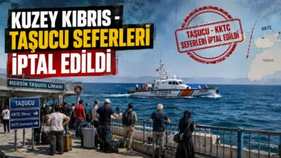 Kuzey Kıbrıs Türk Cumhuriyeti (KKTC) Girne açıklarında 267 kişinin bulunduğu