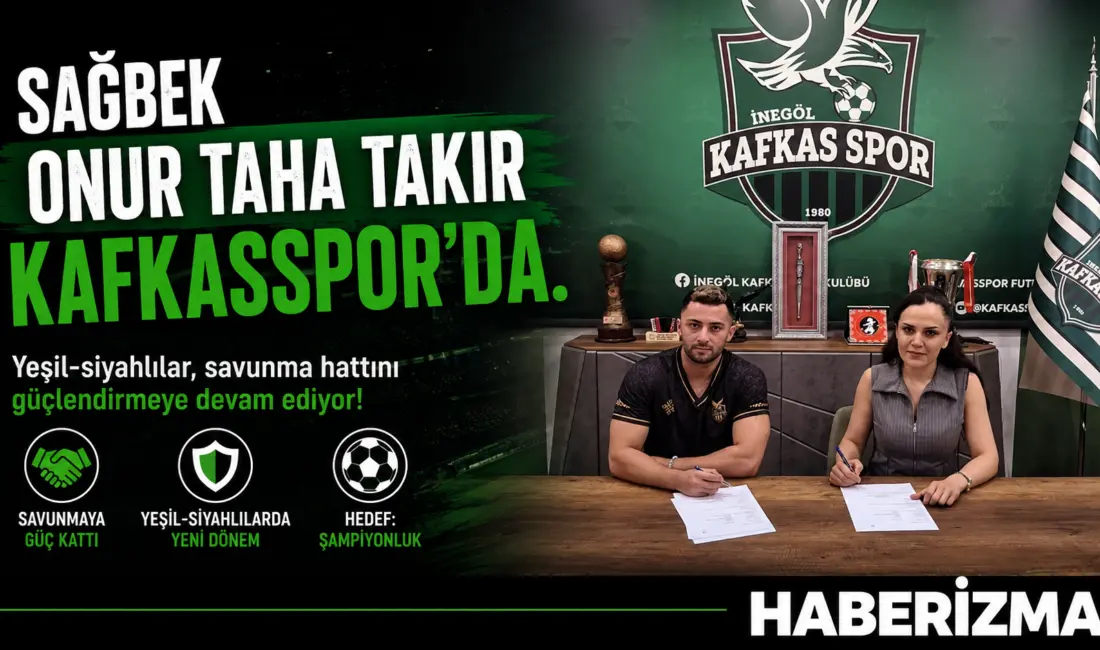 İnegöl Kafkasspor, yeni sezon kadro yapılanması kapsamında 2000 doğumlu sağ