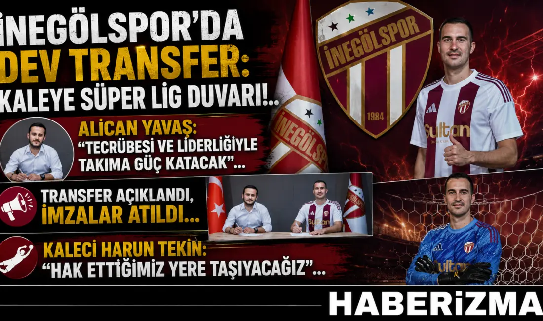 Sultan Su İnegölspor, transferde büyük bir bombayı patlatarak kalesini tecrübeye