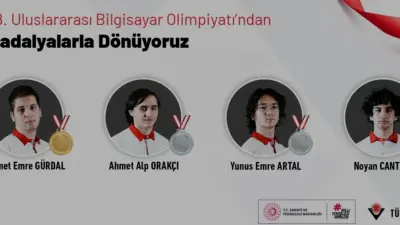 Özbekistan'da düzenlenen 38. Uluslararası Bilgisayar Olimpiyatı'nda millî takımımız 1 altın,