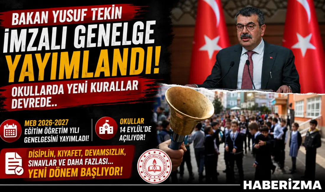 Milli Eğitim Bakanlığı, 2026-2027 eğitim öğretim yılında okullarda uygulanacak iş