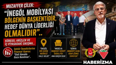 İnegöl Gazeteciler Cemiyeti Yönetim Kurulu üyeleri Çilek Genç Odası Yönetim