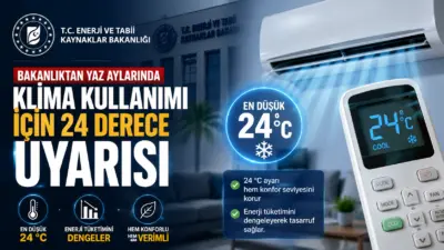 Enerji ve Tabii Kaynaklar Bakanlığı, yaz aylarında enerji tasarrufu için