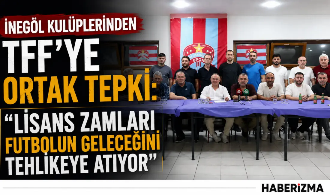 İnegöl’ün 9 amatör futbol kulübü, Türkiye Futbol Federasyonu’nun lisans ve