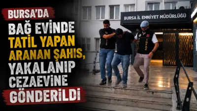 Bursa’da hakkında hırsızlık suçundan 9 yıl 7 ay kesinleşmiş hapis