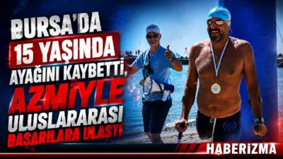 Geçirdiği trafik kazasında 15 yaşında ayağını kaybeden Ömer Kalay, hayata