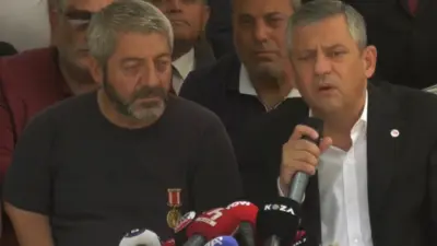 YENİ Parti Genel Başkanı Özgür Özel, Ankara Güvenpark'ta eşit özlük