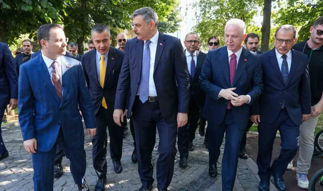 Adalet Bakanı Akın Gürlek, Büyükçekmece Cumhuriyet Başsavcısı Ömer Karakaya ile