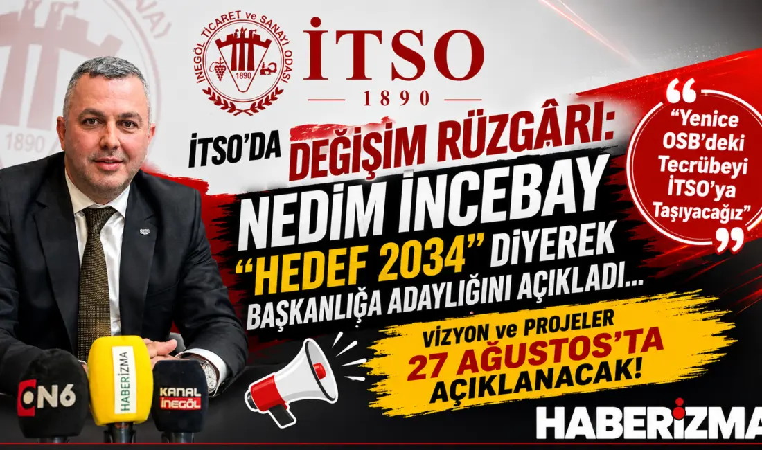 İnegöl iş dünyasında merakla beklenen süreçte ilk somut adım atıldı.
