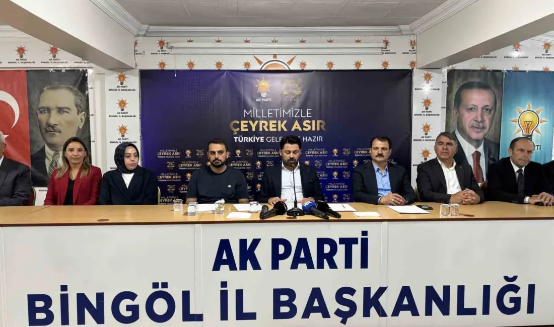 BİNGÖL (İHA) – AK Parti Bingöl İl Başkanı Yılmaz Seven,