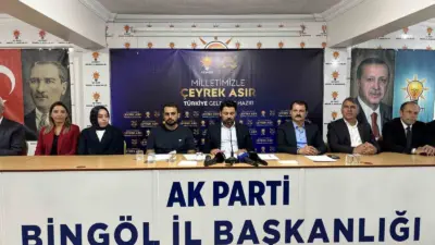 BİNGÖL (İHA) – AK Parti Bingöl İl Başkanı Yılmaz Seven,