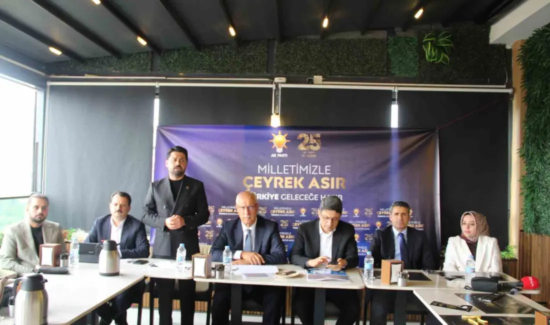 AK Parti Bingöl İl Başkanı Yılmaz Seven, teşkilat olarak kent